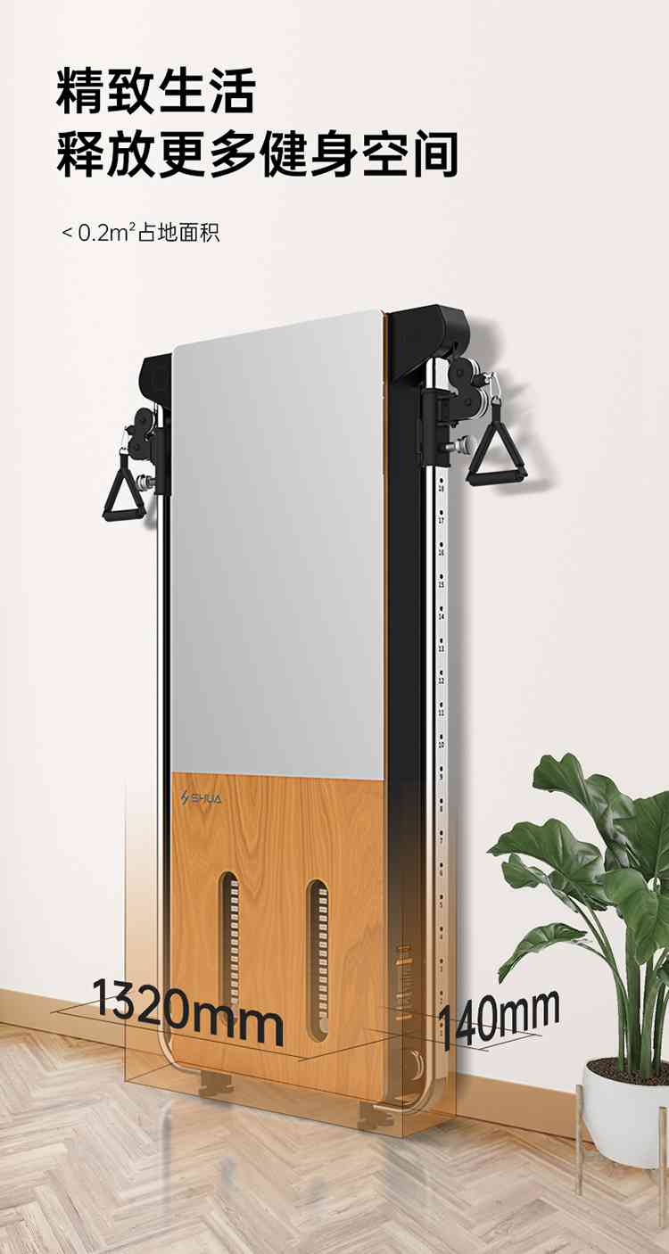 SH-G699 壁挂式拉绳训练器-广西Z6.COM-尊龙集团体育健身器材有限公司